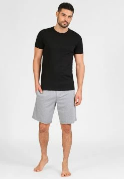 Jack & Jones JACBASIC CREW NECK TEE 2 PACK - Undershirt - Black