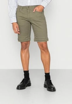 Jack & Jones JJIRICK JJORIGINAL AKM - Denim Shorts - Dusty Olive