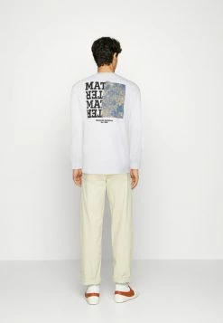 Alternative view of Jack & Jones JORCOLLEGE TEE - Long Sleeved Top - Bright White