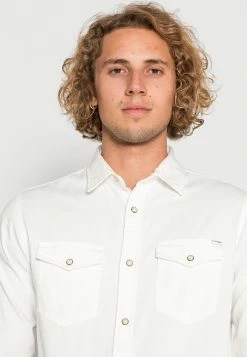 Jack & Jones JJESHERIDAN L/S NOOS - Shirt - Ecru -Jack & Jones Shop ed5bb8b4a6d349a9a1b504b00bcfa3df