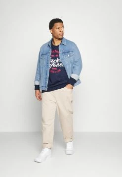 Alternative view of Jack & Jones JJBRAT CREW NECK - Sweatshirt - Navy Blazer