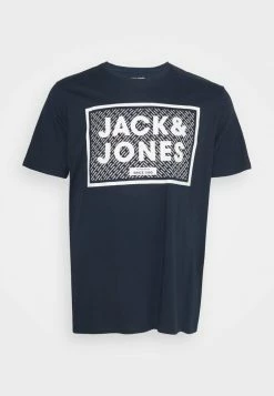 Jack & Jones JJHARRISON TEE CREW NECK 3 PACK - Print T-shirt - Navy Blazer -Jack & Jones Shop ee0eacf9cff847ab84e768f5096a01fc