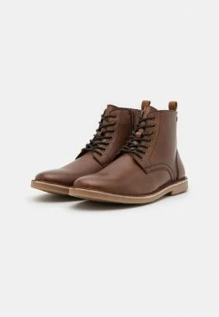 Jack & Jones JFWBRUCE - Lace-up Ankle Boots - Cognac -Jack & Jones Shop ee4bc001e79e4557b7b194814ab7ed4f