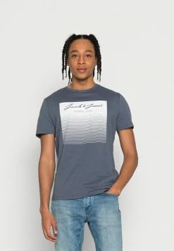 Jack & Jones JJSTOKE TEE - Print T-shirt - Grisaille