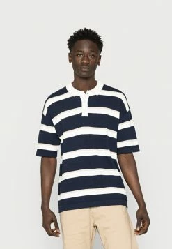 Jack & Jones JORBAJA - Jumper - Navy Blazer/cloud Dancer