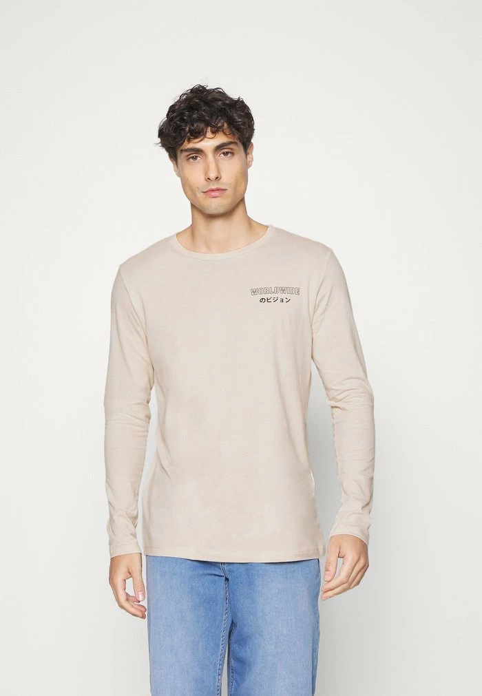 Jack & Jones JCOONOM - Long Sleeved Top - Moonbeam 1 Jack & Jones JCOONOM - Long Sleeved Top - Moonbeam