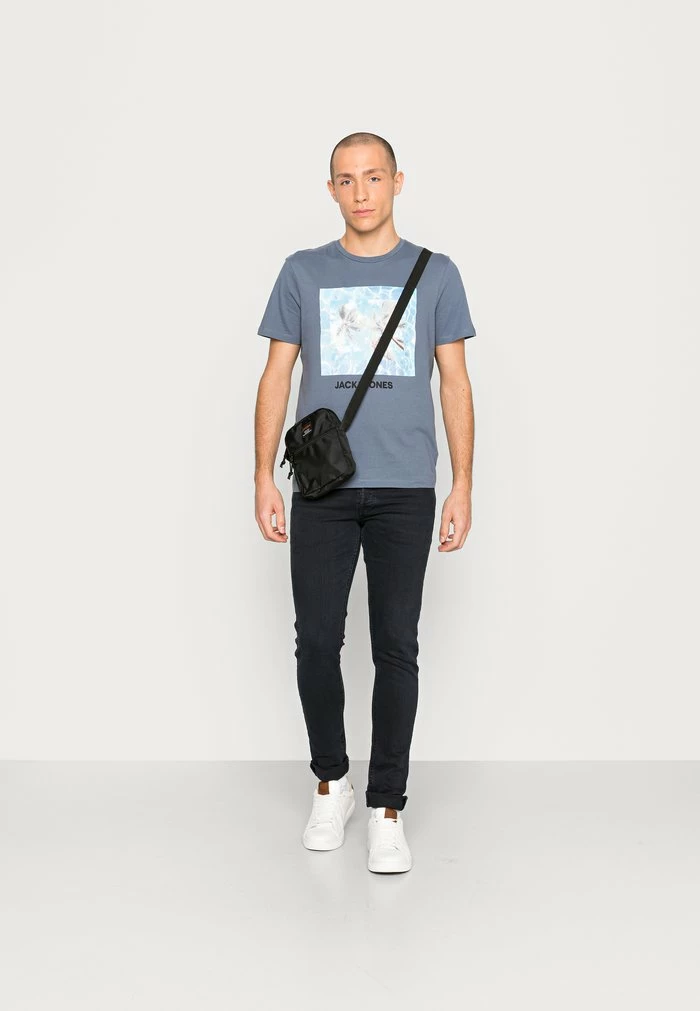 Jack & Jones SLIM FIT - Slim Fit Jeans - Blue Denim 2 Jack & Jones SLIM FIT - Slim Fit Jeans - Blue Denim - Image 2