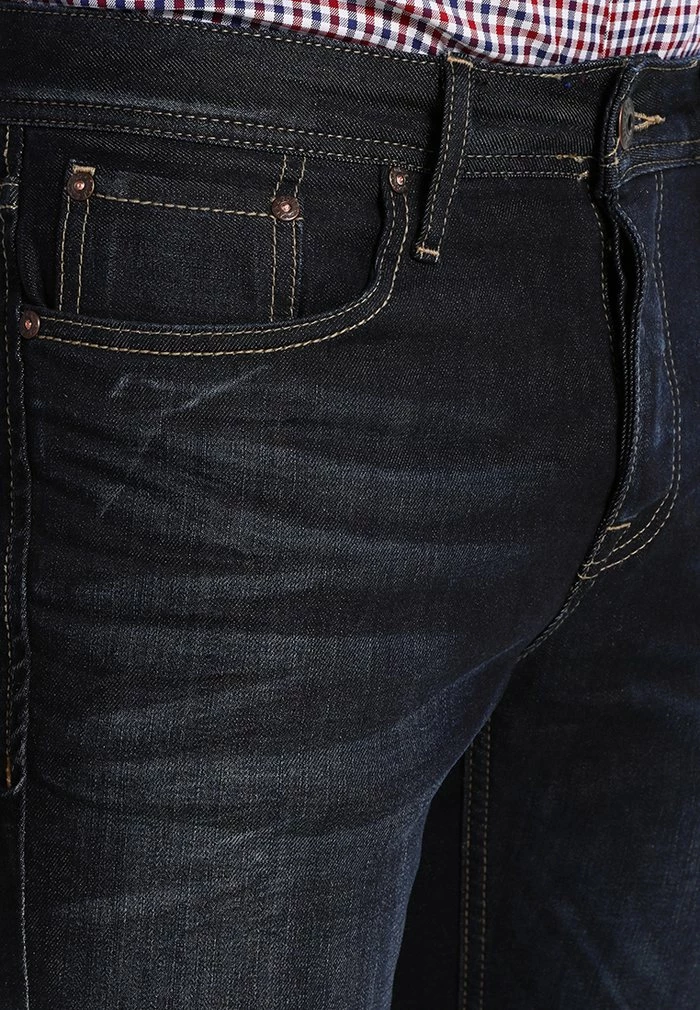 Jack & Jones Straight Leg Jeans - Blue Denim 4 Jack & Jones Straight Leg Jeans - Blue Denim - Image 4