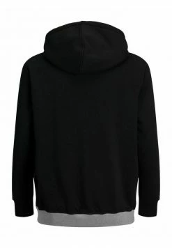 Jack & Jones JJEURBAN BLOCKING HOOD - Hoodie - Black -Jack & Jones Shop ef921198ab3a4a39a68b3b029753b23e