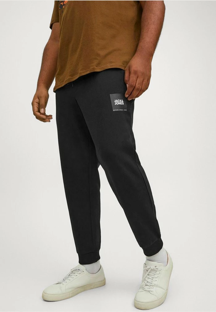 Jack & Jones Tracksuit Bottoms - Black 1 Jack & Jones Tracksuit Bottoms - Black