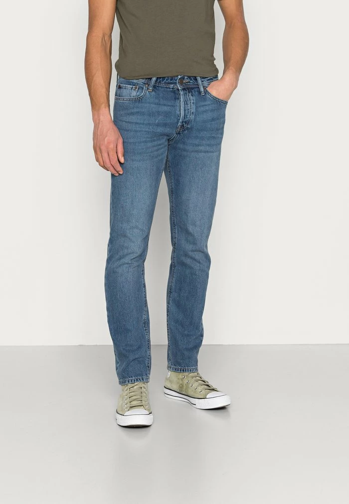 Jack & Jones JJIMIKE JJORIGINAL - Straight Leg Jeans - Blue Denim 1 Jack & Jones JJIMIKE JJORIGINAL - Straight Leg Jeans - Blue Denim