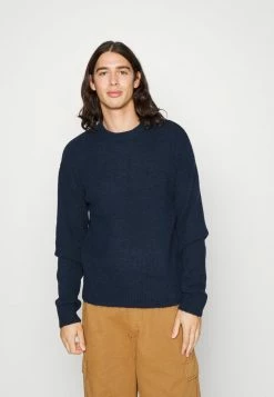 Jack & Jones JOROLLIE CREW NECK - Jumper - Navy Blazer Melange