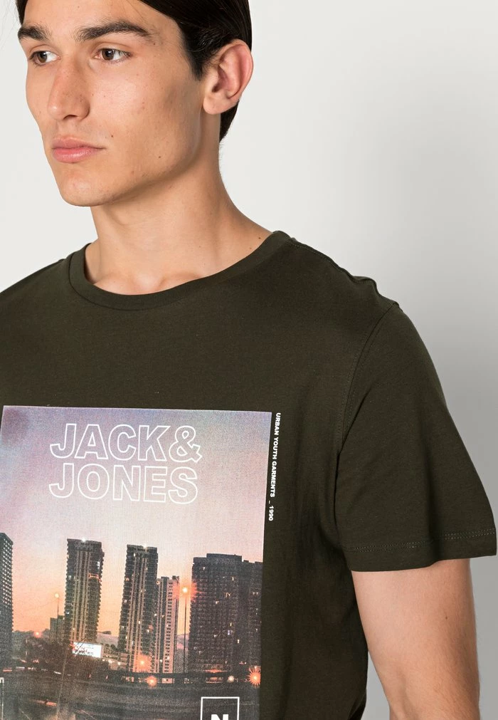 Jack & Jones JJSCRAWL TEE CREW NECK - Print T-shirt - Rosin 5 Jack & Jones JJSCRAWL TEE CREW NECK - Print T-shirt - Rosin - Image 5