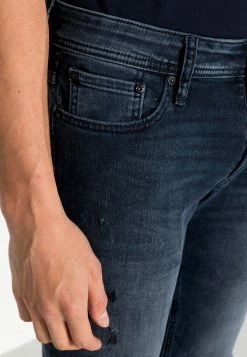Jack & Jones JJIGLENN JJORIGINAL - Slim Fit Jeans - Blue Denim -Jack & Jones Shop f0fc19aa6b0a4972b5d9dbe82ded63d3