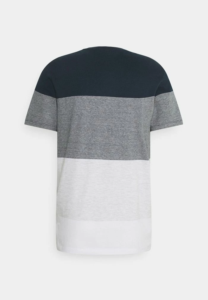 Jack & Jones JORLAGUNA STRIPE TEE CREW NECK - Print T-shirt - Navy Blazer 2 Jack & Jones JORLAGUNA STRIPE TEE CREW NECK - Print T-shirt - Navy Blazer - Image 2
