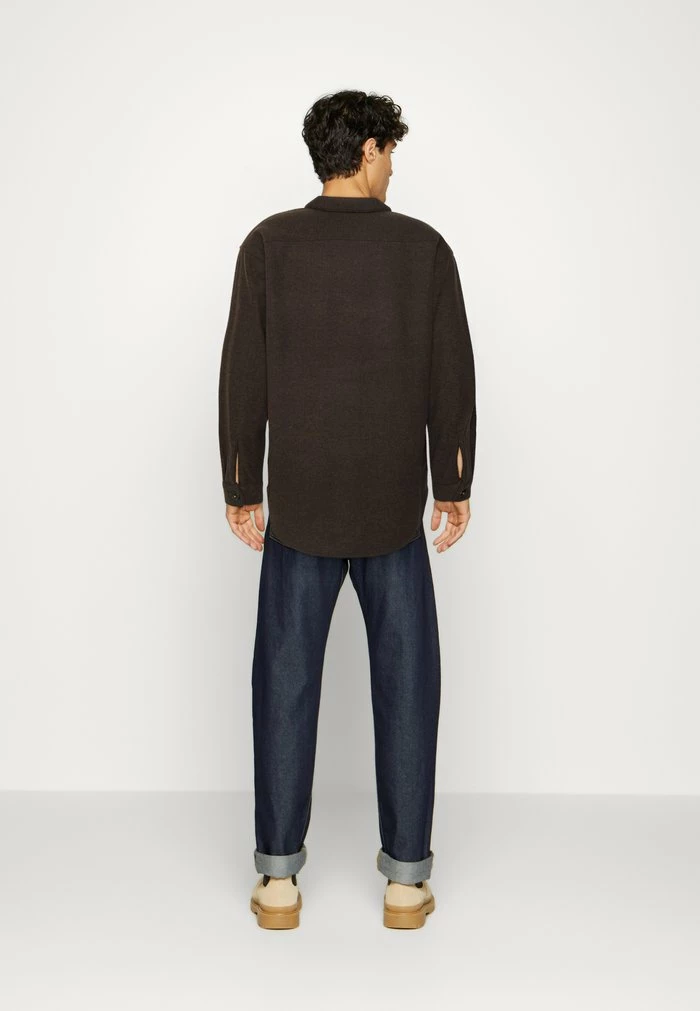 Jack & Jones JOROLLIE OVERSHIRT - Light Jacket - Seal Brown 3 Jack & Jones JOROLLIE OVERSHIRT - Light Jacket - Seal Brown - Image 3