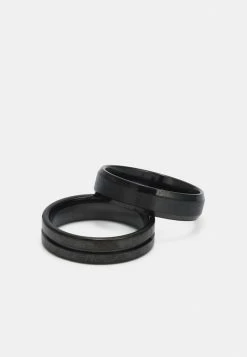Jack & Jones JACPLAIN MIX 5 PACK - Ring - Black -Jack & Jones Shop f1686c7c9f934c66afb069a8291387b6