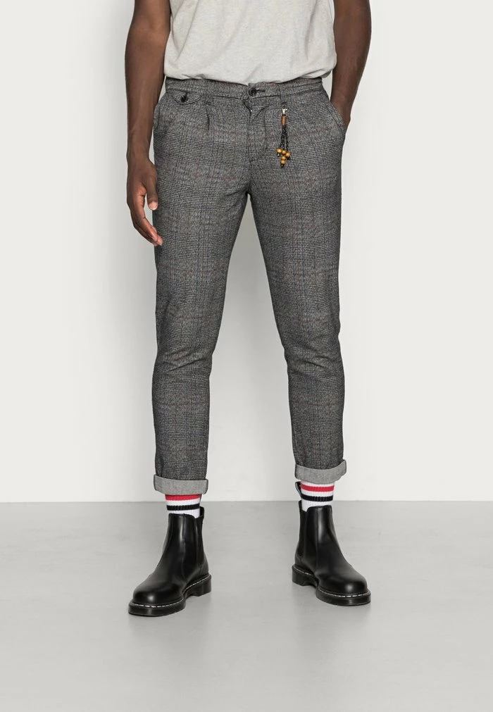 Jack & Jones JJIACE JJDYLAN - Trousers - Grey Melange 1 Jack & Jones JJIACE JJDYLAN - Trousers - Grey Melange