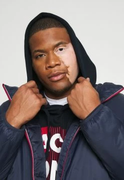 Jack & Jones JJECORP LOGO HOOD - Sweatshirt - Navy Blazer/print -Jack & Jones Shop f1d33839bbbe4cd6a6ea06e83d7a0e5c