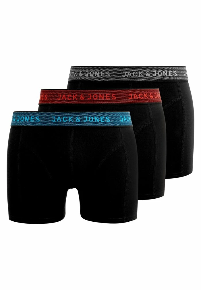 Jack & Jones JACWAISTBAND TRUNKS 3 PACK - Pants - Asphalt 7 Jack & Jones JACWAISTBAND TRUNKS 3 PACK - Pants - Asphalt - Image 7