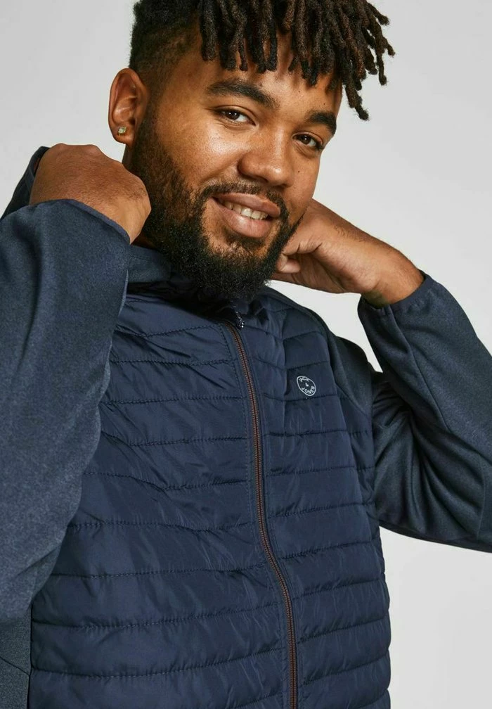 Jack & Jones Light Jacket - Navy 4 Jack & Jones Light Jacket - Navy - Image 4