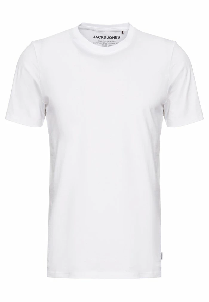 Jack & Jones TEE SS O NECK NOOS - Basic T-shirt - White 4 Jack & Jones TEE SS O NECK NOOS - Basic T-shirt - White - Image 4