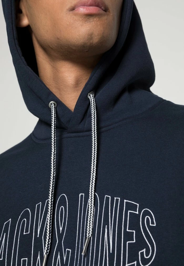 Jack & Jones JORWORLD - Hoodie - Navy 5 Jack & Jones JORWORLD - Hoodie - Navy - Image 5