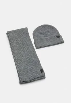 Jack & Jones JACJOLLY GIFTBOX SET - Scarf - Grey Melange