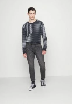 Jack & Jones JJIFRANK JJLEEN - Jeans Tapered Fit - Black Denim -Jack & Jones Shop f2f06a750dde4b46b0f3e9f6163e2c92