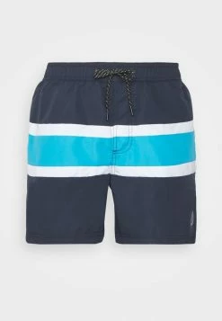Jack & Jones JJICRETE SWIM COLORBLOCK - Swimming Shorts - Navy Blazer
