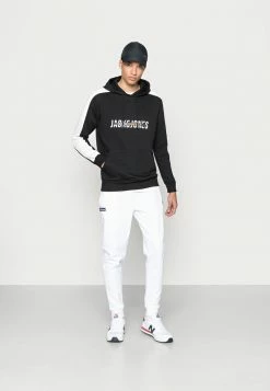 Alternative view of Jack & Jones JJCUT HOOD - Sweatshirt - Black