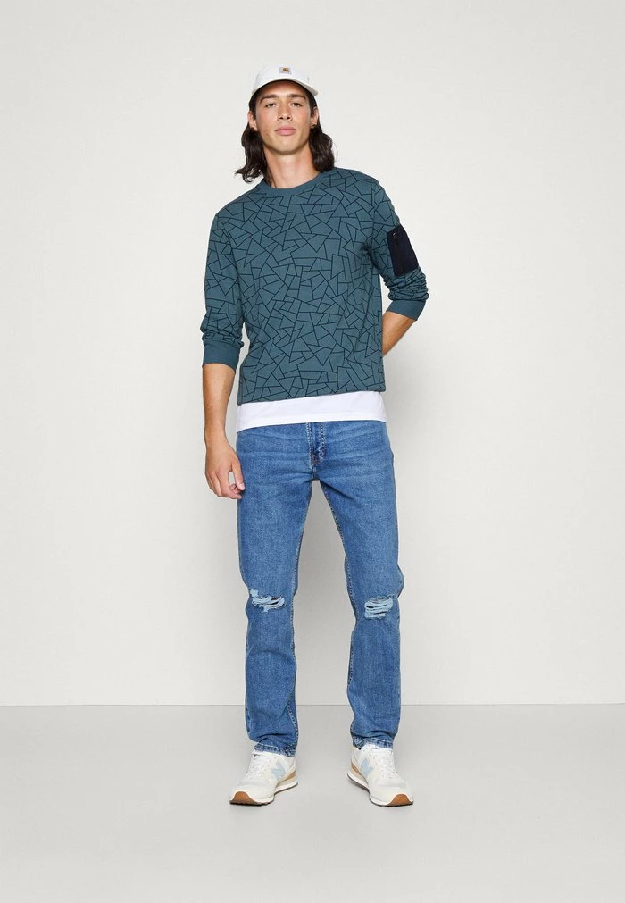 Jack & Jones JCORANGER CREW NECK - Sweatshirt - Orion Blue 2 Jack & Jones JCORANGER CREW NECK - Sweatshirt - Orion Blue - Image 2