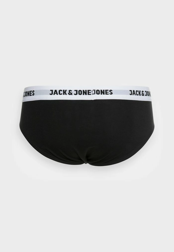 Jack & Jones JACSOLID BRIEFS 5 PACK - Briefs - Black 3 Jack & Jones JACSOLID BRIEFS 5 PACK - Briefs - Black - Image 3