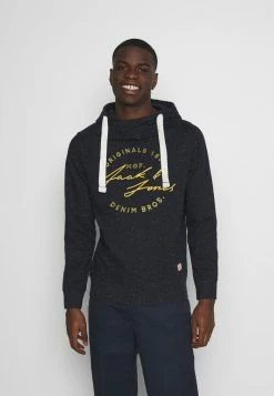 Jack & Jones JORREUBEN - Hoodie - Navy Blazer