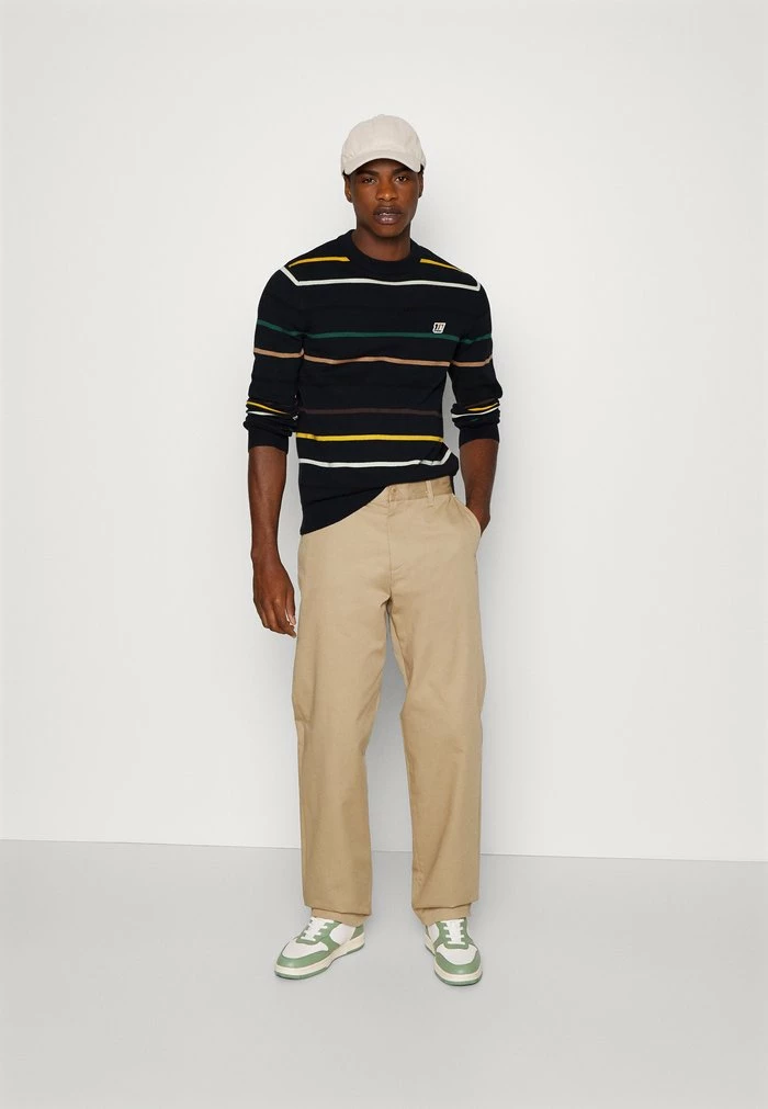 Jack & Jones JORMARCO CREW NECK - Jumper - Navy Blazer 2 Jack & Jones JORMARCO CREW NECK - Jumper - Navy Blazer - Image 2