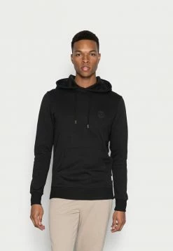 Jack & Jones JJEBASIC LOGO HOOD - Hoodie - Black