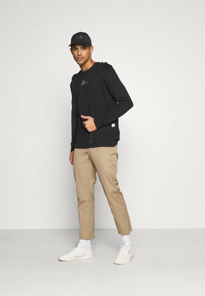 Jack & Jones JJEBASIC ZIP HOOD - Zip-up Sweatshirt - Black 2 Jack & Jones JJEBASIC ZIP HOOD - Zip-up Sweatshirt - Black - Image 2