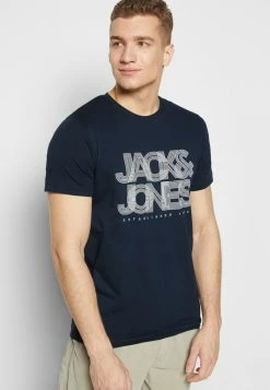 Jack & Jones JCOBOOSTER TEE SS CREW NECK JULY - Print T-shirt - Navy Blazer 11 Jack & Jones JCOBOOSTER TEE SS CREW NECK JULY - Print T-shirt - Navy Blazer -Jack & Jones Shop f85878a3ed95466d9f08dfdbe8acdb95