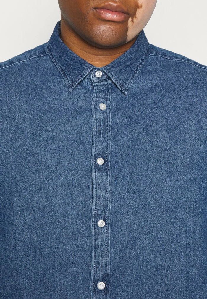 Jack & Jones JJPLAIN KANSAS SHIRT - Shirt - Medium Blue 6 Jack & Jones JJPLAIN KANSAS SHIRT - Shirt - Medium Blue - Image 6