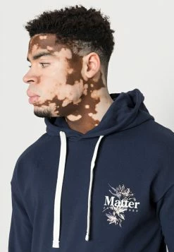Jack & Jones JORFLOW HOOD - Sweatshirt - Navy Blazer -Jack & Jones Shop f92e86f0c76a400fa628d10cab5ba830