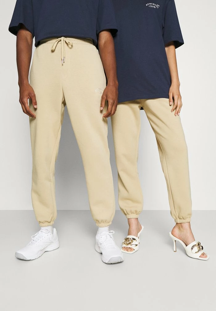 Jack & Jones JJITOBIAS PANTS UNISEX - Tracksuit Bottoms - Safari 1 Jack & Jones JJITOBIAS PANTS UNISEX - Tracksuit Bottoms - Safari