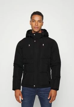 Jack & Jones JJTIMO PUFFER JACKET - Winter Jacket - Black