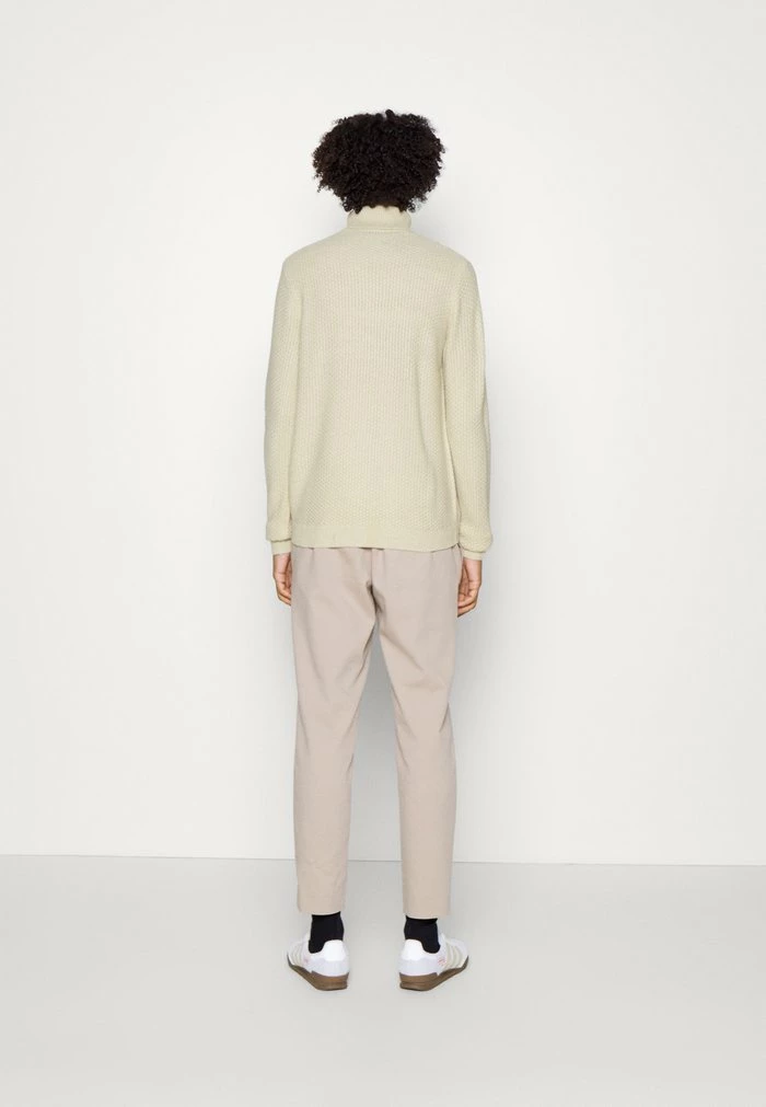 Jack & Jones JORDAMIAN ROLL NECK - Jumper - Moonbeam 3 Jack & Jones JORDAMIAN ROLL NECK - Jumper - Moonbeam - Image 3