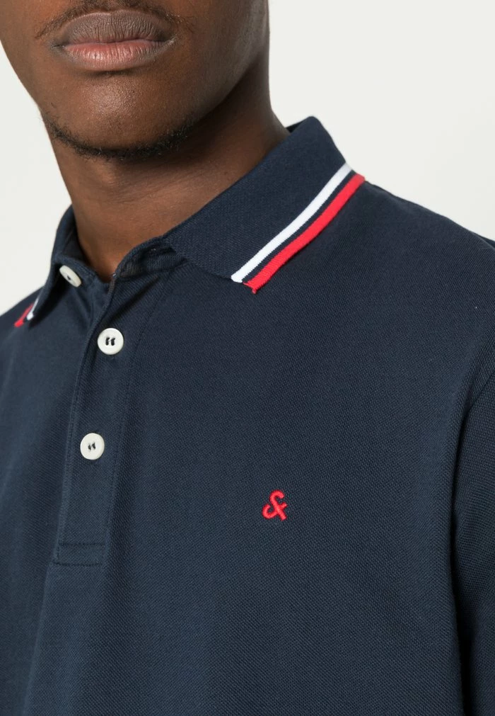 Jack & Jones JJEPAULOS - Polo Shirt - Navy Blazer 5 Jack & Jones JJEPAULOS - Polo Shirt - Navy Blazer - Image 5