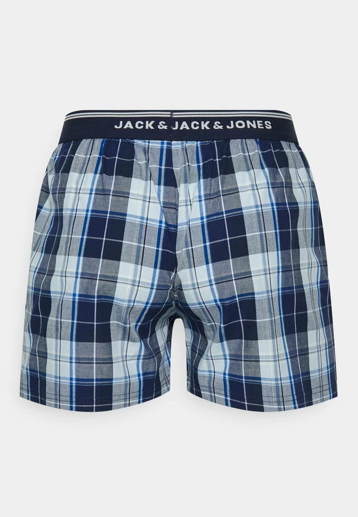 Jack & Jones JACBRENT CHECK 5 PACK - Boxer Shorts - Navy Blazer 3 Jack & Jones JACBRENT CHECK 5 PACK - Boxer Shorts - Navy Blazer - Image 3