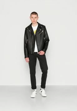 Alternative view of Jack & Jones JJIMIKE JJORIGINAL - Straight Leg Jeans - Black Denim