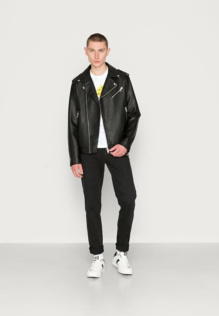 Jack & Jones JJIMIKE JJORIGINAL - Straight Leg Jeans - Black Denim 2 Jack & Jones JJIMIKE JJORIGINAL - Straight Leg Jeans - Black Denim - Image 2