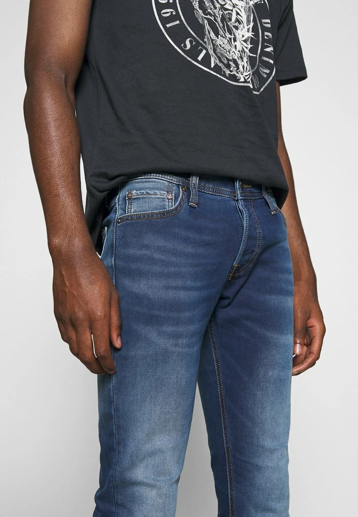 Jack & Jones JJIGLENN JJORIGINAL - Slim Fit Jeans - Blue Denim 5 Jack & Jones JJIGLENN JJORIGINAL - Slim Fit Jeans - Blue Denim - Image 5