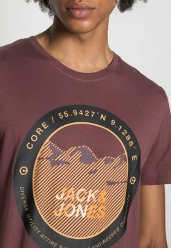 Jack & Jones JCOBILO - Print T-shirt - Catawba Grape -Jack & Jones Shop fb0bd8eab28946b08c7b18bb7868250b
