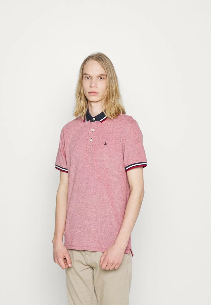 Jack & Jones JJEPAULOS 2 PACK - Polo Shirt - Rio Red 2 Jack & Jones JJEPAULOS 2 PACK - Polo Shirt - Rio Red - Image 2